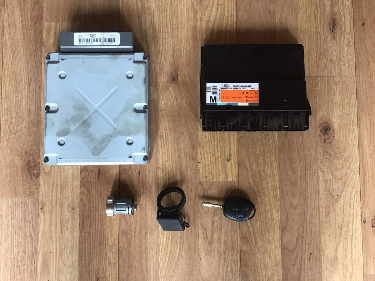 MONDEO MK3 1.8 PETROL ECU KIT 4S71 12A650 PA 2001 20040