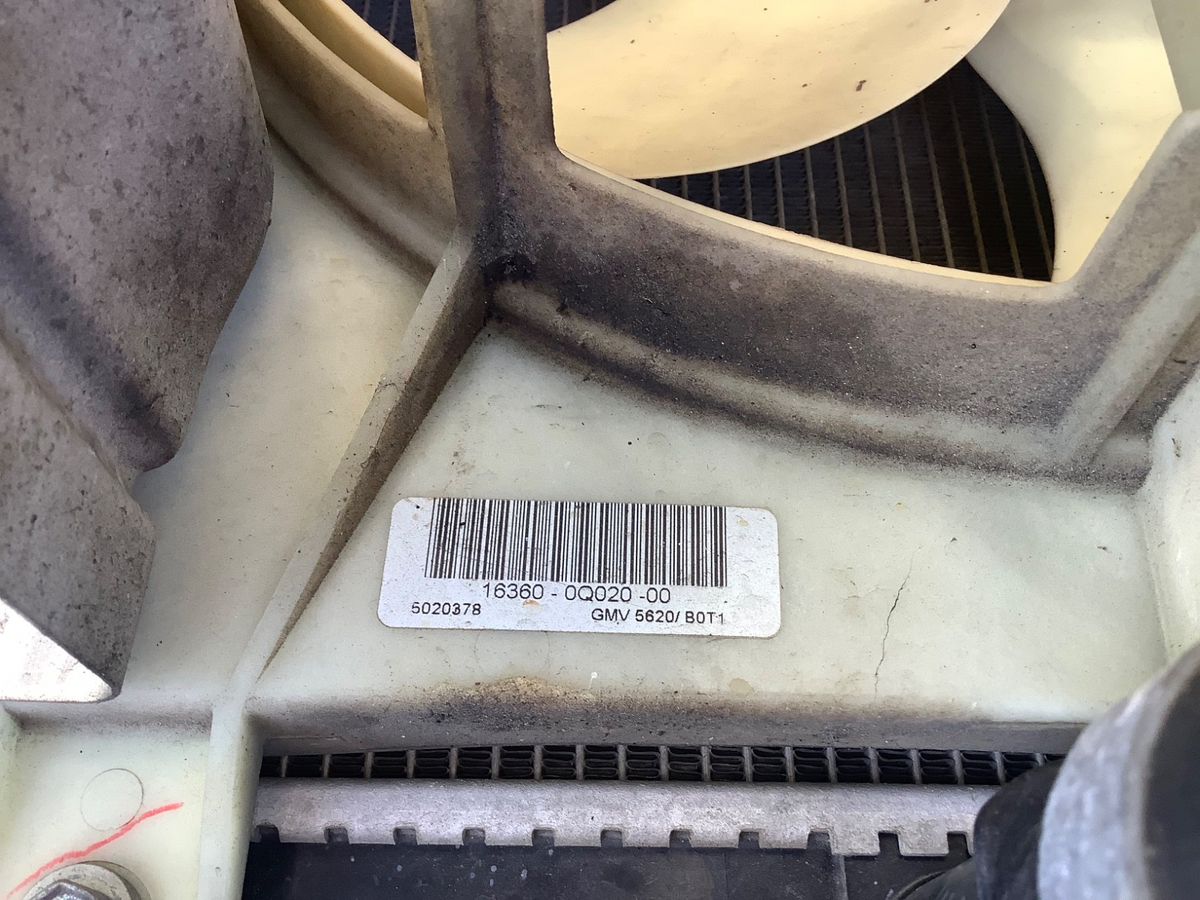 PEUGEOT 107 1.0 PETROL RADIATOR RAD PACK 16360 0Q020 00 2005 20146