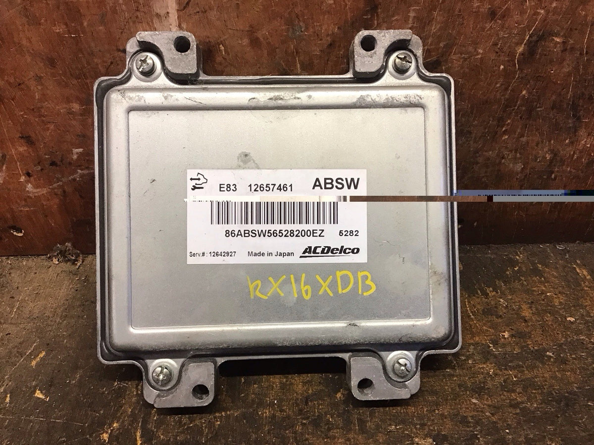 VAUXHALL CORSA E PETROL ENGINE CONTROL UNIT 12657461 WITH SECURITY CODE 15 20194