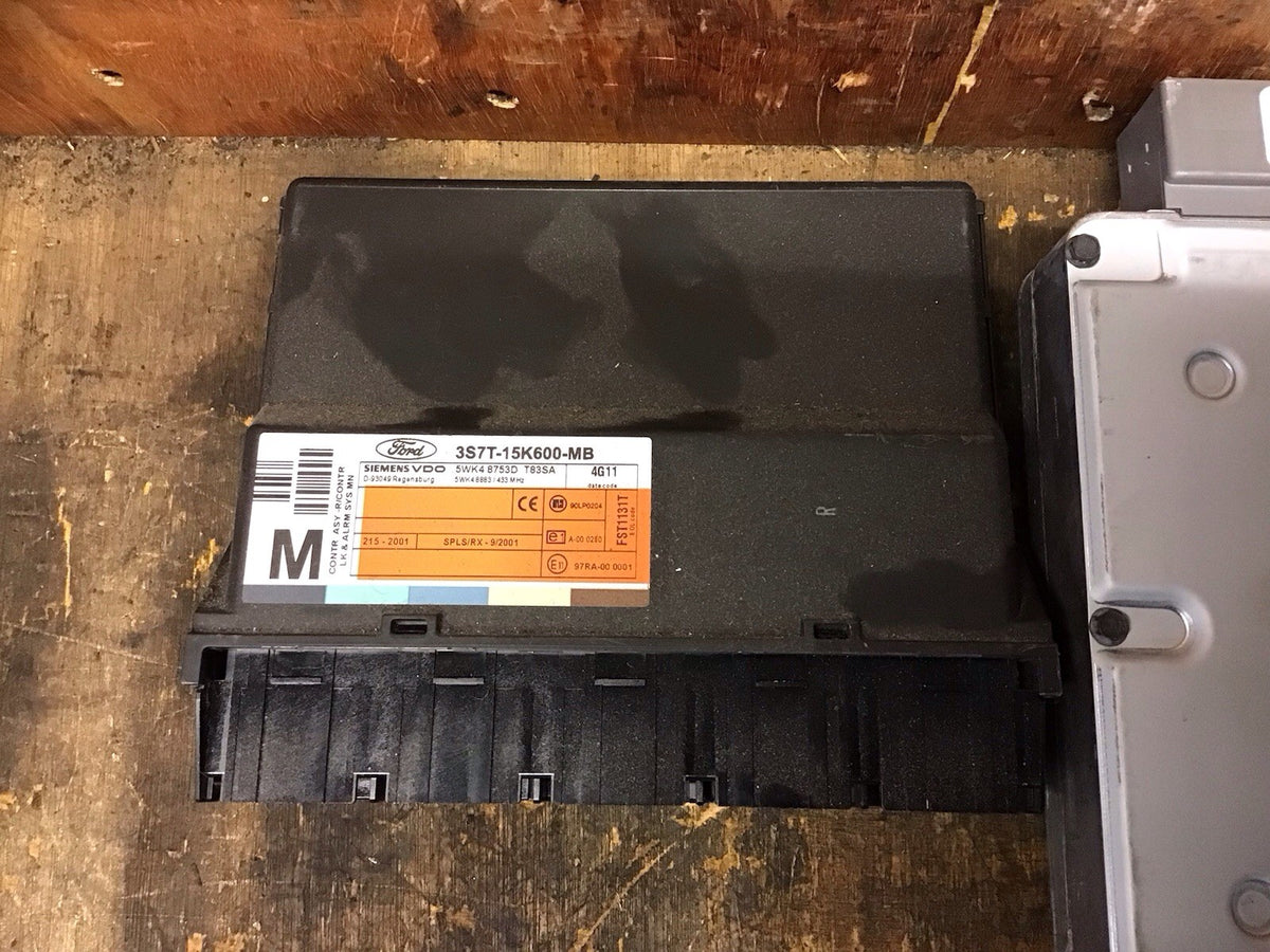 FORD MONDEOMK3 2.0 PETROL ECU KIT 3S71 12A650 PB CJBA/CJBB 2001 200710