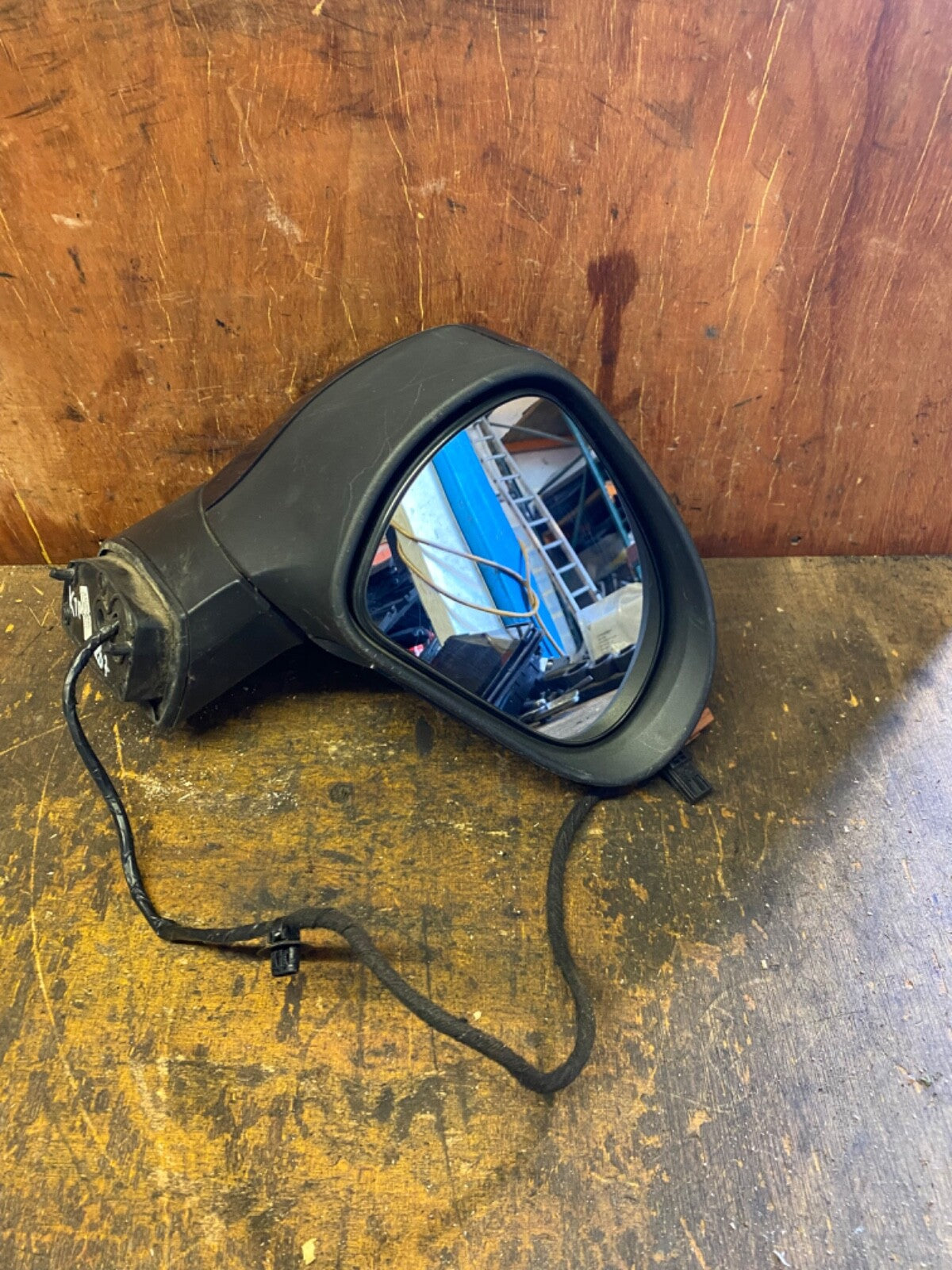 PEUGEOT 207 DRIVER'S SIDE O/S DOOR MIRROR GRIS SHARK GREY GREY KTP 06  126