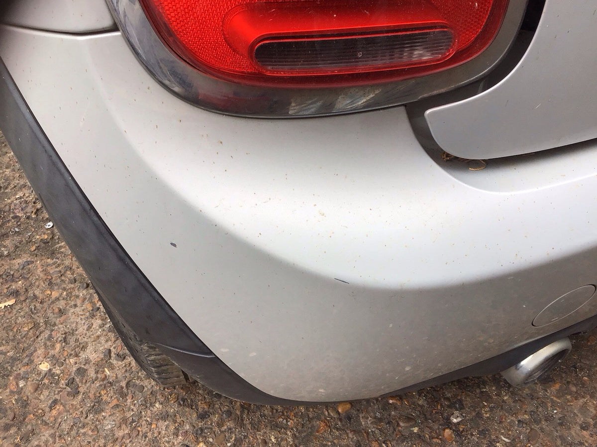 BMW MINI F56 REAR BUMPER WHITE SILVER METALLIC A62 3DOOR 2014 20186