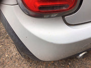 BMW MINI F56 REAR BUMPER WHITE SILVER METALLIC A62 3DOOR 2014 20186