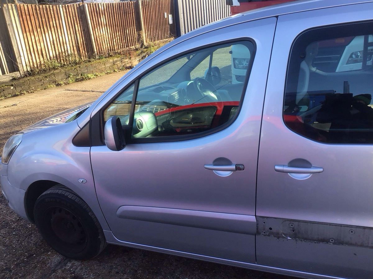 CITROEN BERLINGO MULTISPACE PASSENGER SIDE N/S DOOR EZR ALUMINIUM GREY 2009 20151