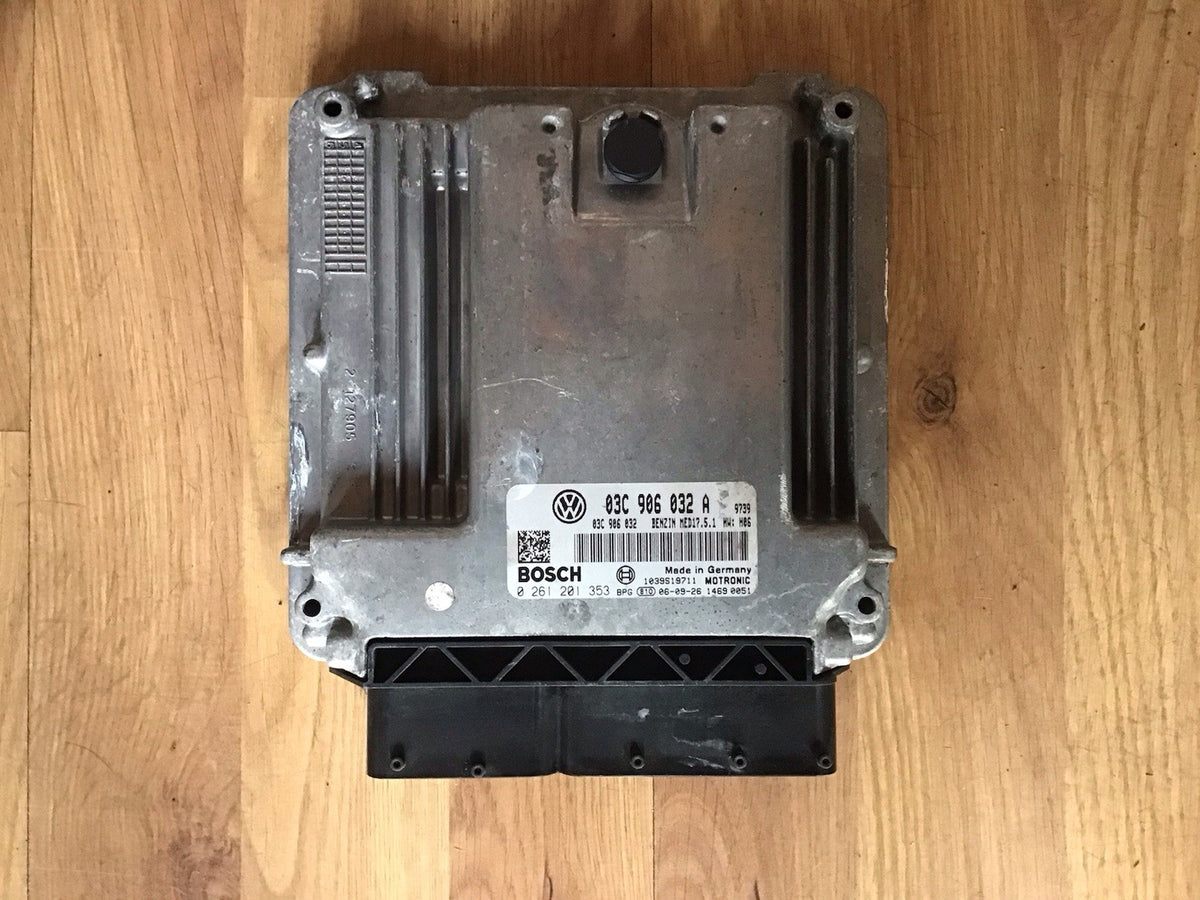 VOLKSWAGEN GOLF MK5 1.4 TSI PETROL ENGINE CONTROL UNIT ECU 03C906032A 2004 20081