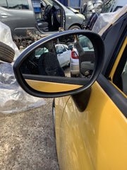 FIAT 500 PASSENGERS SIDE N/S DOOR MIRROR IN WHITE 2008 20155