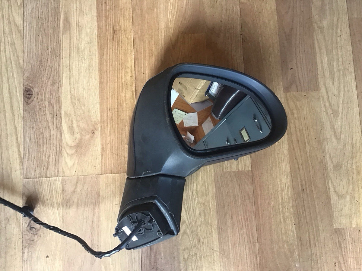 PEUGEOT 207 DRIVER'S SIDE O/S DOOR MIRROR IN BLUE 014342 2006  20121
