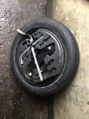 VOLKSWAGEN GOLF MK7 SPARE WHEEL 16'' STEEL RIM TYRE 125X70X16 2160927 2009 202011