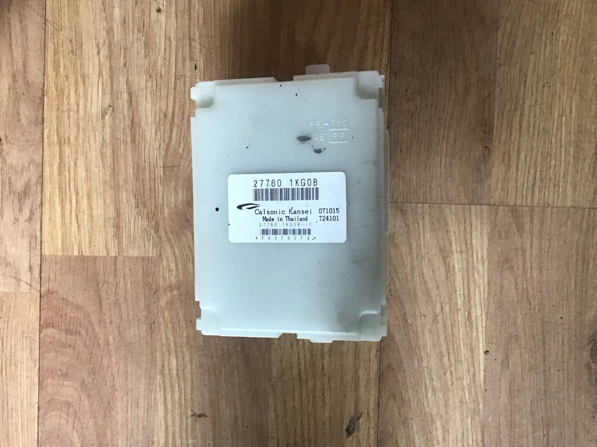 NISSAN JUKE AIR CON CONTROL MODULE ECU 27760 1KG0B 2013 20184
