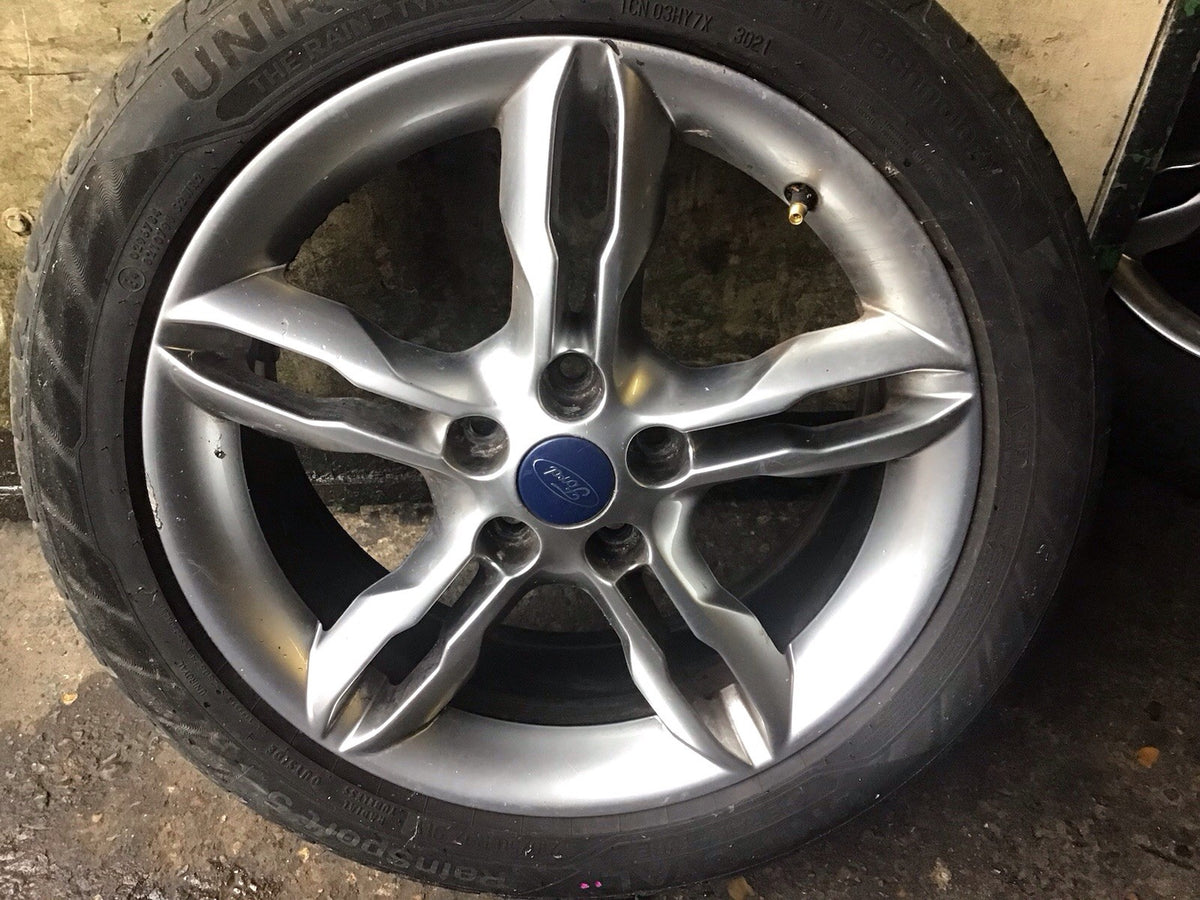 FORD FOCUS MK3.5 ALLOY WHEEL 17'' CM5J FB AND TYRE 215X50X17  2014 20183