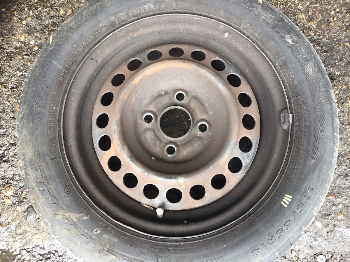 HONDA JAZZ MK2  SPARE WHEEL 14''  STEEL RIM TYRE 175X65X14  2002 20082