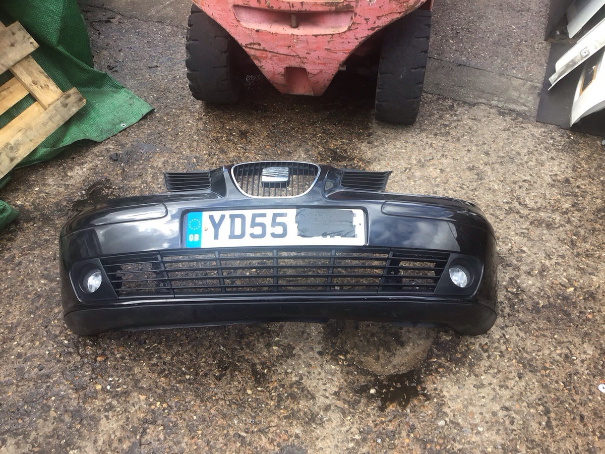 SEAT IBIZA MK3 FRONT BUMPER IN BLACK 2002 20061