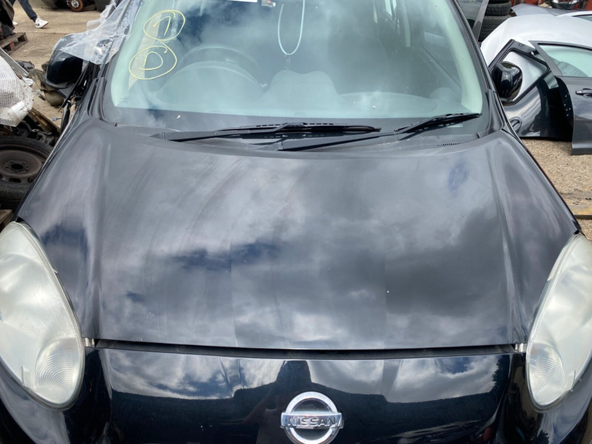 NISSAN MICRA K13  BONNET BLACK  PAINT CODE KH3 2010-20172