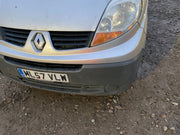 RENAULT TRAFIC FRONT BUMPER SILVER 2006 20098