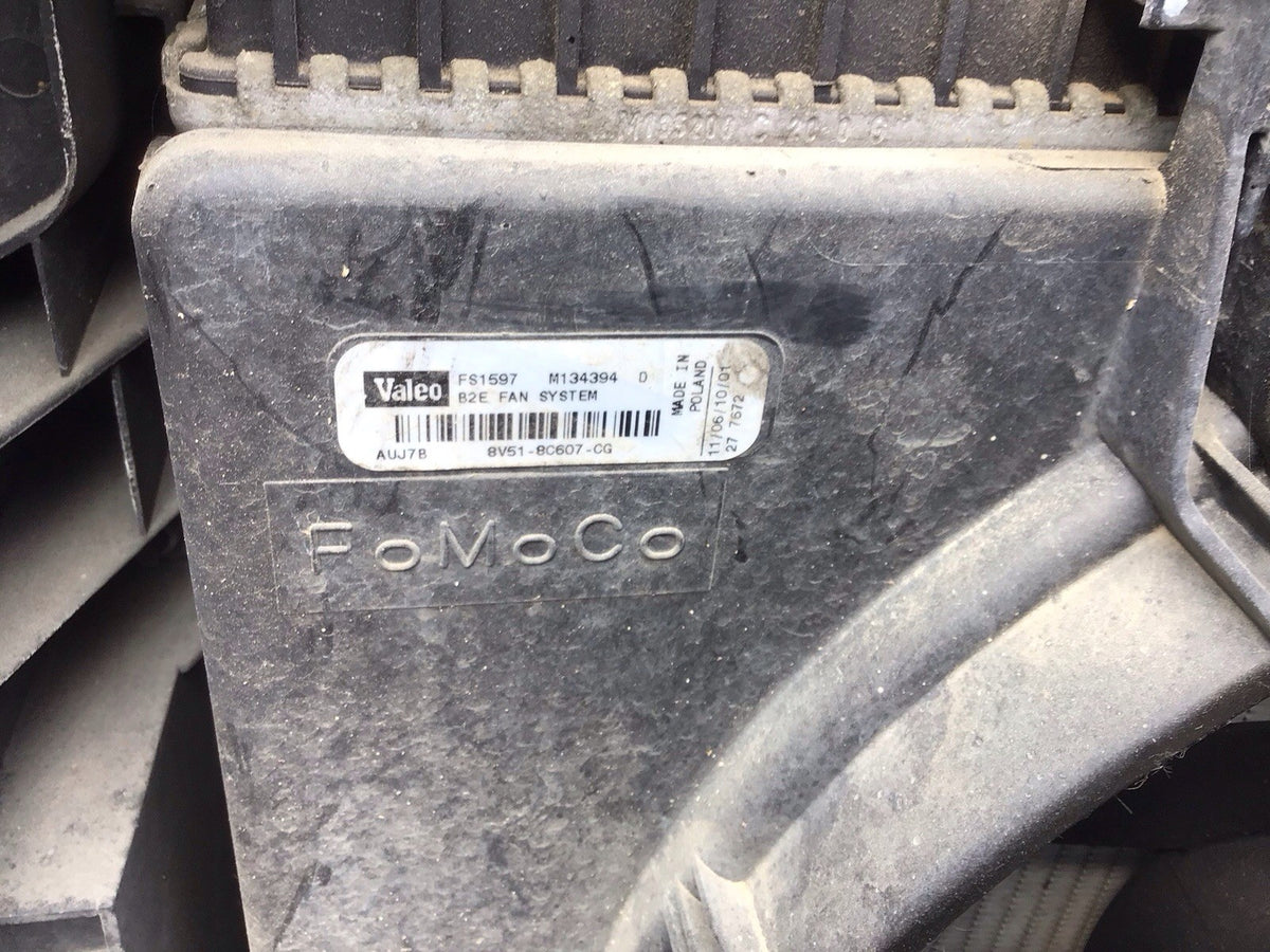 FORD FIESTA MK7 1.4 DIESEL RADIATOR RAD PACK SLAM PANEL 8V51 8C607 CG 2008 20124