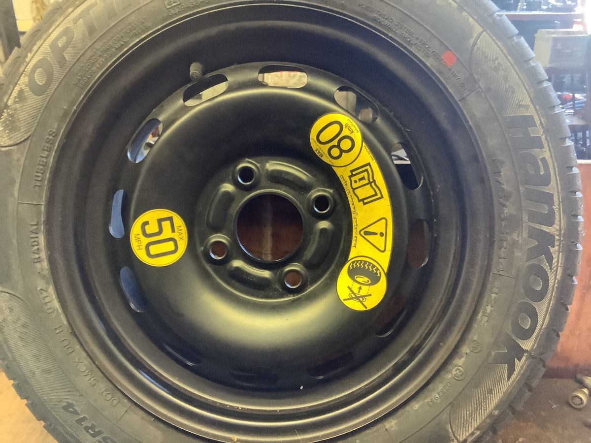 FORD FIESTA MK8 SPARE WHEEL 14'' STEEL RIM TYRE 175X65X14 2015 20215