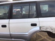 TOYOTA LANDCRUISER COLORADO PASSENGER SIDE N/S REAR DOOR WHITE 1996 20022