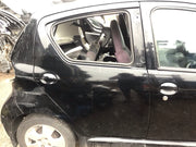 TOYOTA AYGO DRIVER'S SIDE REAR DOOR BLACK METALLIC 211 2005 20142