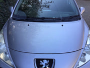 PEUGEOT 207 BONNET SILVER METALLIC PAINT CODE EZR 2006-20124