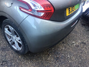 PEUGEOT 208 REAR BUMPER SPIRIT GREY PAINT CODE KCLD 2013 20186