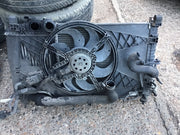 VAUXHALL MERIVA B 1.4 TURBO RADIATOR PACK RADIATOR FAN 13330996 2010 20175