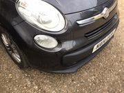 FIAT 500L FRONT BUMPER IN GREY METALLIC PAINT CODE 609/B COMPLETE 2013 20183