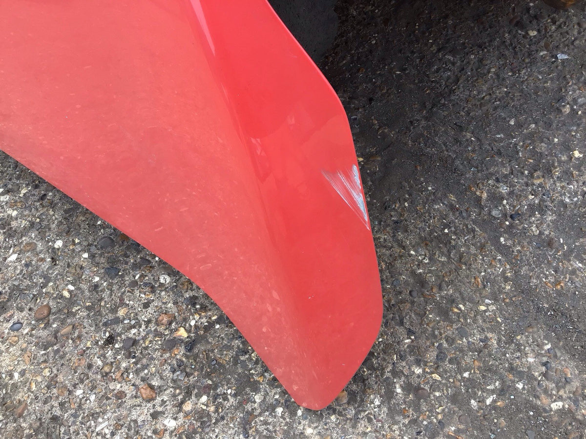 FORD KA BONNET SUNRISE RED NEEDS REPAIR 2009-20156