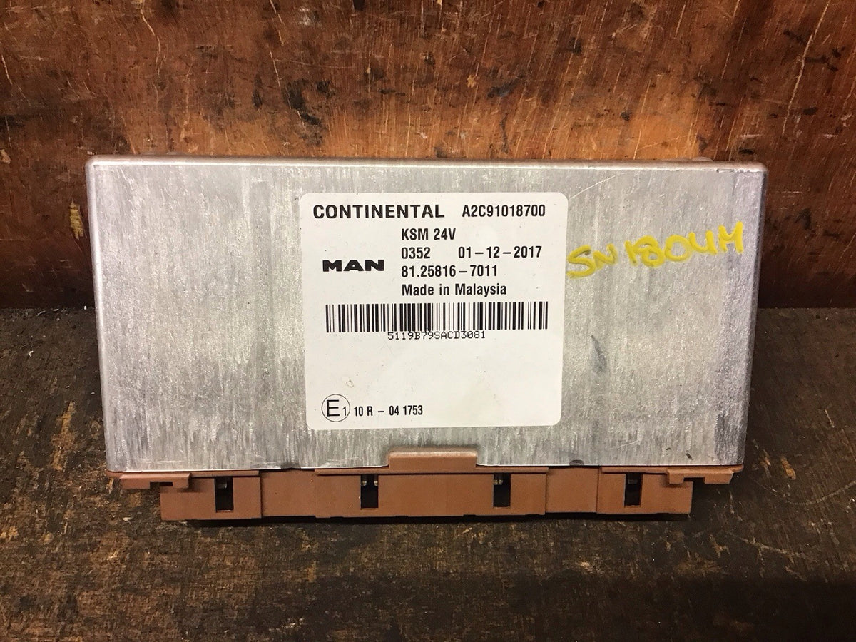 MAN TGX TGS KSM CONTROL UNIT 81.25816 7011 A2C91018700 EURO 6 2015 20202