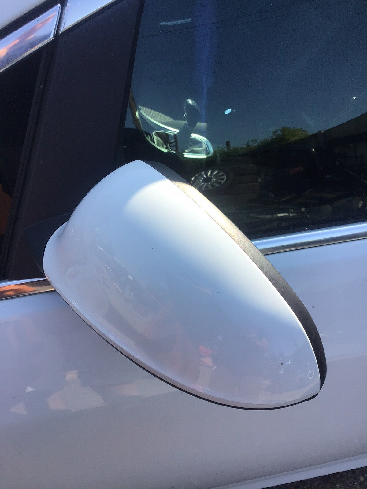 VAUXHALL ASTRA J PASSENGER'S SIDE N/S DOOR MIRROR SUMMIT WHITE Z40R 2010 20141