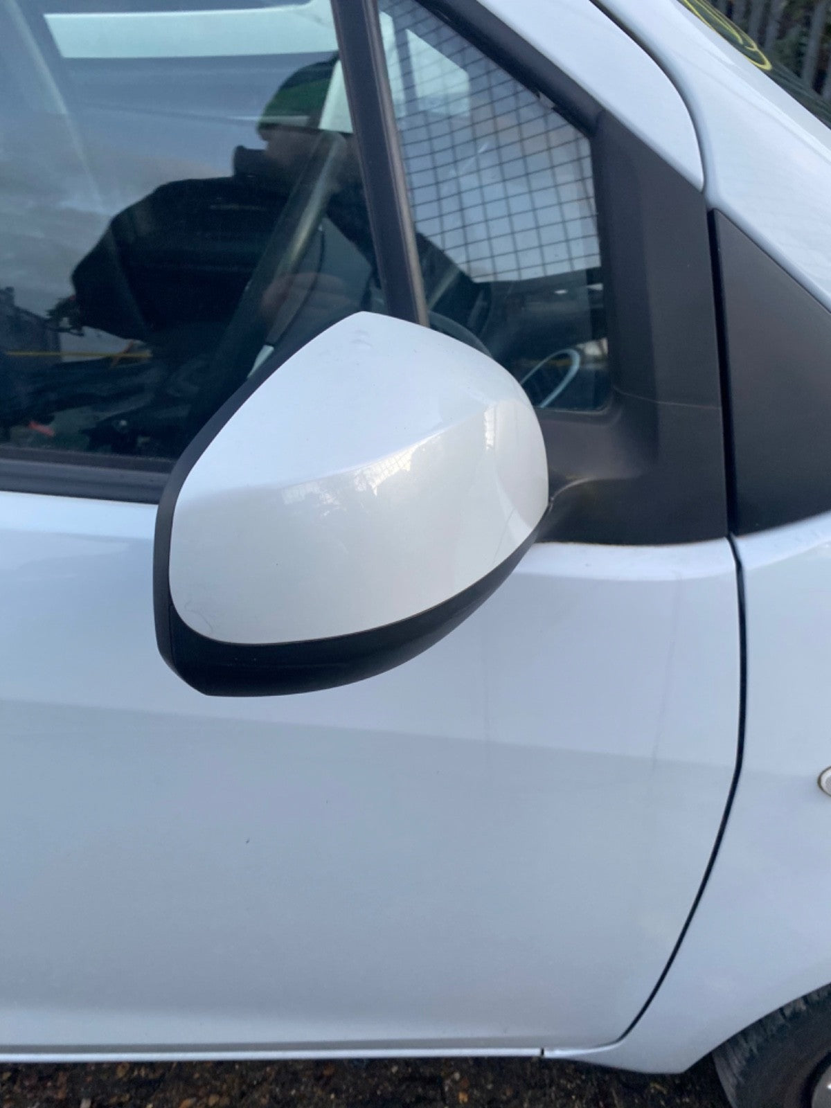 VAUHALL AGILA DRIVER'S SIDE O/S DOOR MIRROR SUGAR WHITE PAINT CODE GHK 2008 20142