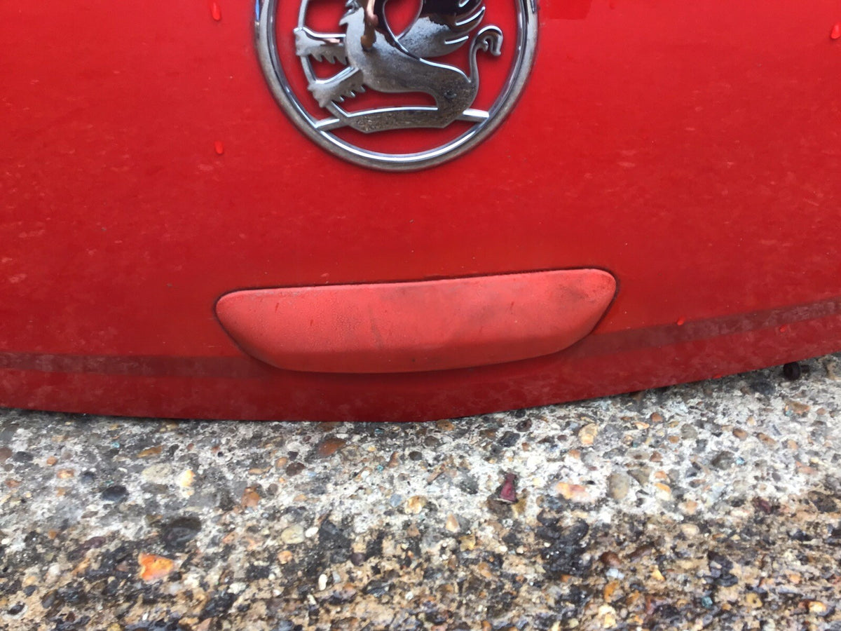 VAUXHALL CORSA D TAILGATE FLAME RED PAINT CODE Z547 3 DOOR MODEL 2006 20144