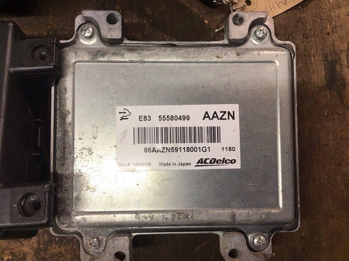 VAUXHALL CORSA D 1.2 PETROL ECU KIT 55580499 AAZN A12XER 2010 20145