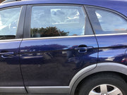 CHEVROLET CAPTIVA MK1 PASSENGER SIDE N/S REAR DOOR POSEIDON BLUE GKH 2007 20121