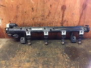 FORD FIESTA MK7 1.25 FUEL RAIL VP8A6U AA WITH INJECTORS 0280158207 2009 20173