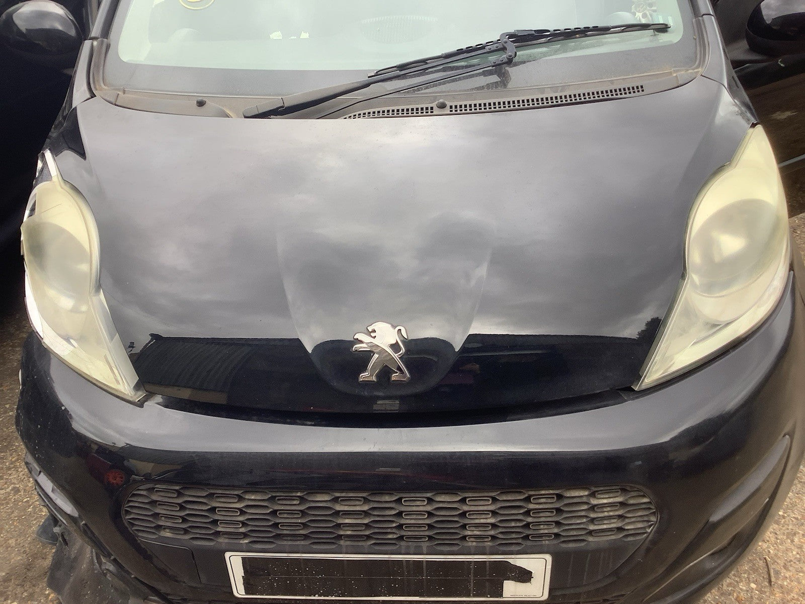PEUGEOT 107 FACELIFT BONNET IN NOIR CALDERA EXZ 2012-20140