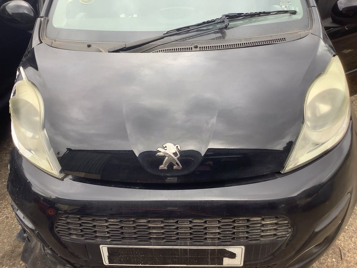 PEUGEOT 107 FACELIFT BONNET IN NOIR CALDERA EXZ 2012-20140