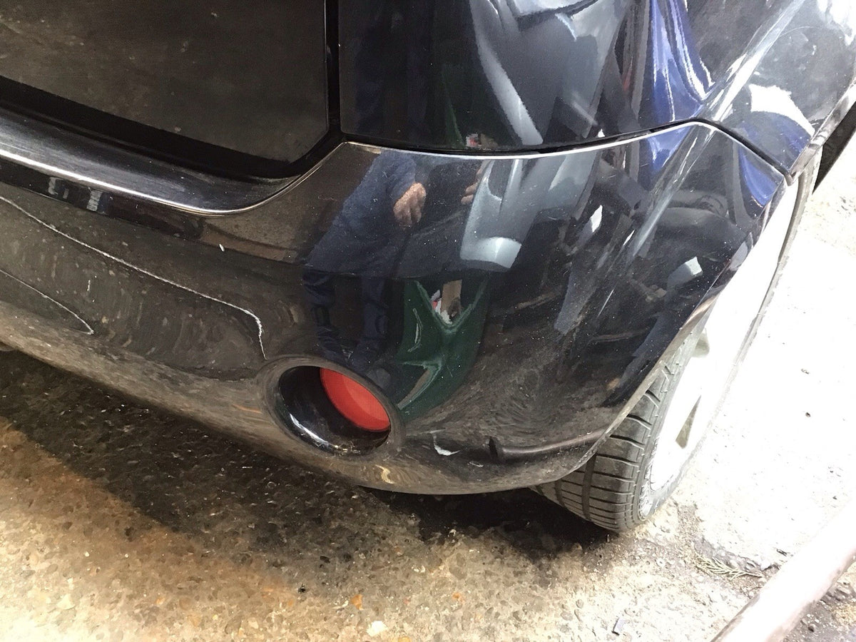 FORD FIESTA MK6 REAR BUMPER PANTHER BLACK FACE LIFT 2004 20075