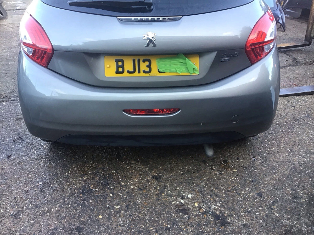 PEUGEOT 208 REAR BUMPER SPIRIT GREY PAINT CODE KCLD 2013 20181