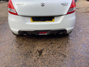 SUZUKI SWIFT SPORT MK3 REAR BUMPER IN WHITE MICA ZNL 3 DOOR  2010 20170