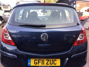 VAUXHALL CORSA TAILGATE WATERWORLD BLUE PAINT CODE Z22A  5 DOOR  2006 20143