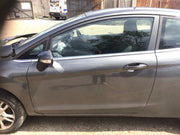 FORD FIESTA MK7 PASSENGERS SIDE N/S FRONT DOOR MAGNETIC GREY J7 3 DOOR 2008 20171