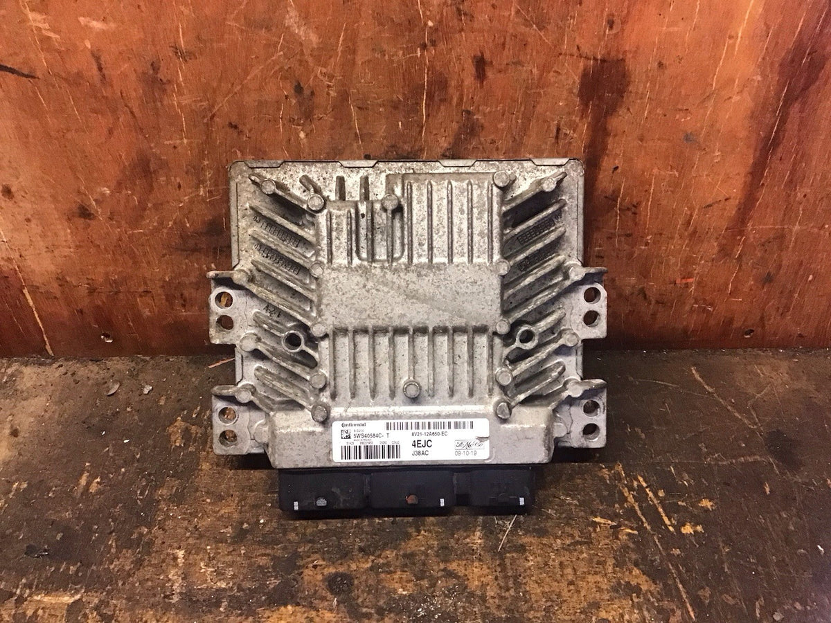 FORD FIESTA MK7 1.4 TDCI EURO4 ENGINE ECU 8V21 12A650 EC 2009 20122