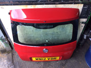 FIAT 500 TAILGATE IN ROSSO RED  PAINT CODE 111A  2008 20151