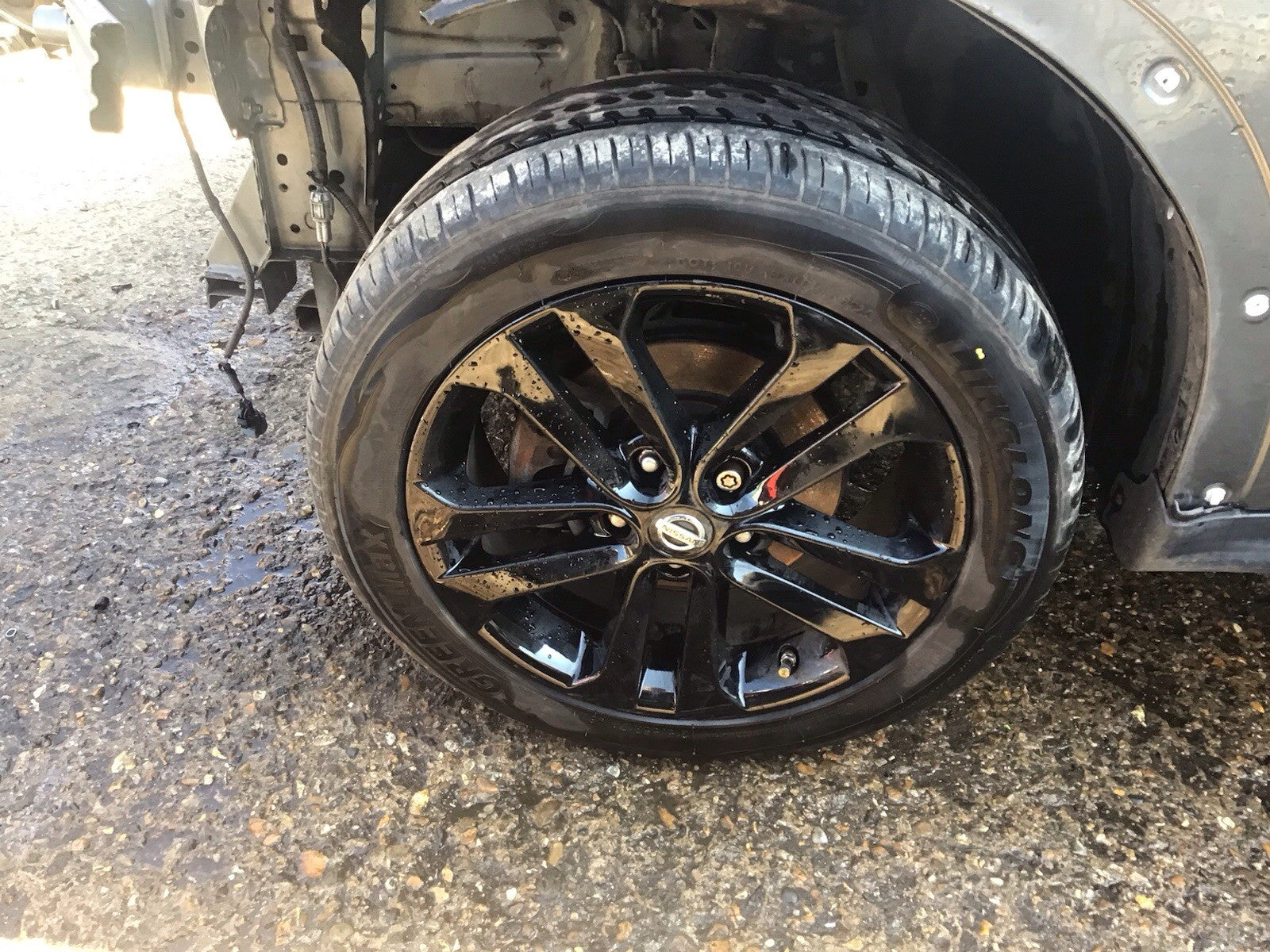 NISSAN JUKE ALLOY WHEEL 17'' TYRE 215X55X17 2012 20180