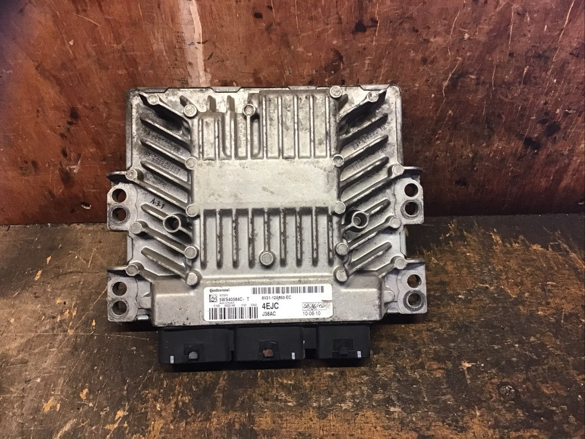 FORD FIESTA MK7 1.4 TDCI EURO4 ENGINE ECU 8V21 12A650 EC 2009 20120