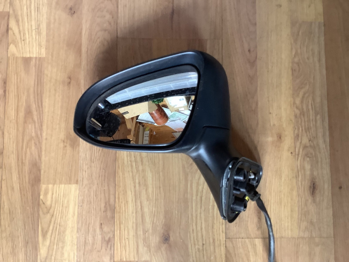 TOYOTA VERSO MK2 PASSENGER'S SIDE N/S DOOR MIRROR ECLIPSE BLACK 209 2013 20181