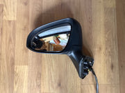 TOYOTA VERSO MK2 PASSENGER'S SIDE N/S DOOR MIRROR ECLIPSE BLACK 209 2013 20181