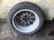 VAUXHALL CORSA ALLOY WHEEL 16'' 13298019 AND TYRE 195X55X16 2006 20145