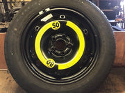 VOLKSWAGEN POLO STEEL WHEEL 15'' SPARE WHEEL 6R0601027 TYRE 185X60X15 2009 20174