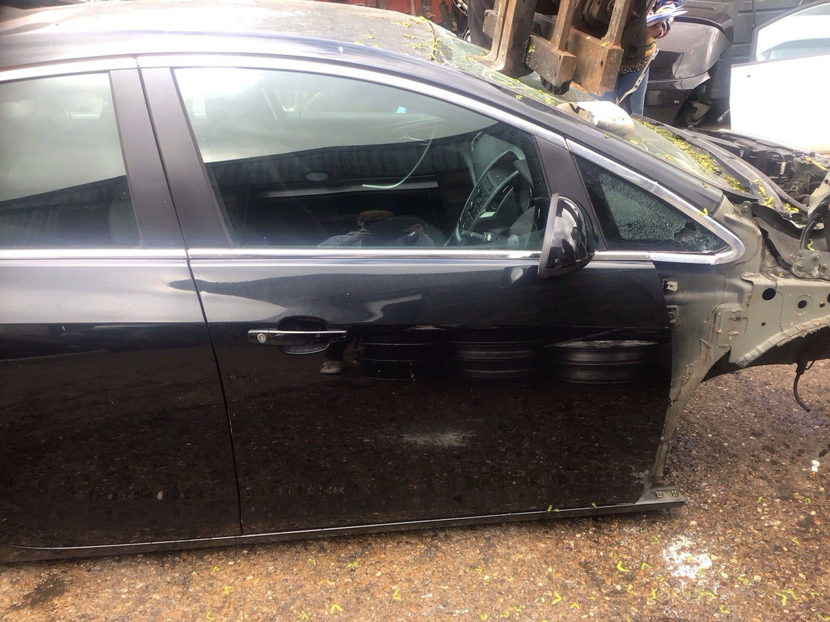 VAUXHALL ASTRA J DRIVER'S SIDE O/S FRONT DOOR  CARBON FLASH BLACK Z22C 2010 20155